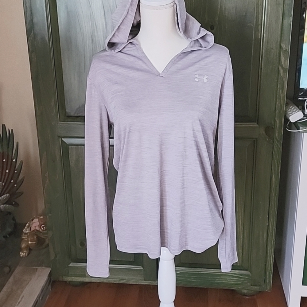 Women's Under Armour long sleeve UA Tech Hoodie size Large